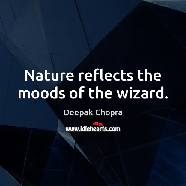 Nature reflects the moods of the wizard. Image