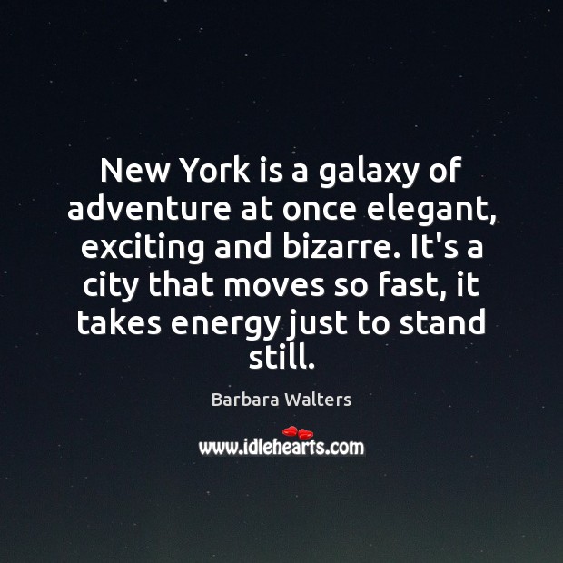 New York is a galaxy of adventure at once elegant, exciting and Image