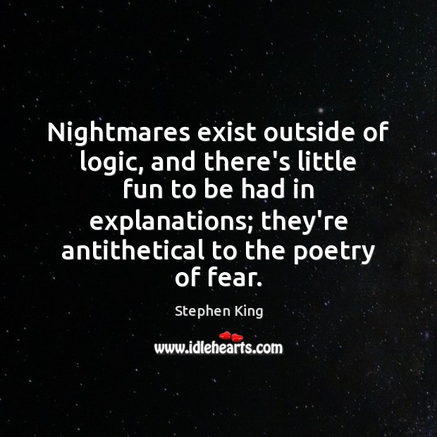 Nightmares exist outside of logic, and there’s little fun to be had Image