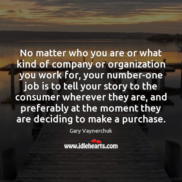 No matter who you are or what kind of company or organization Image