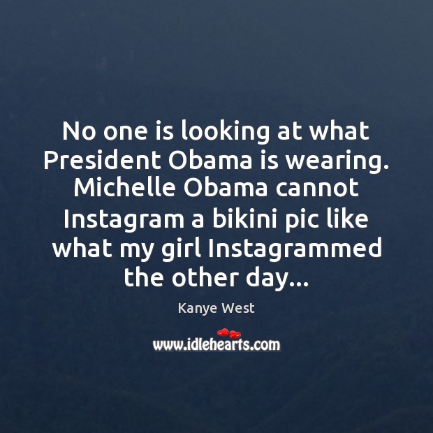 No one is looking at what President Obama is wearing. Michelle Obama Image