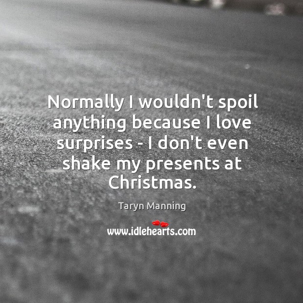 Normally I wouldn’t spoil anything because I love surprises – I don’t Image