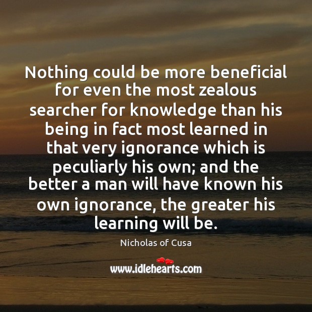 Nothing could be more beneficial for even the most zealous searcher for 