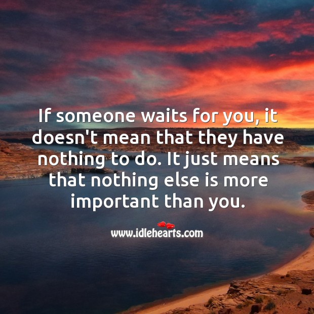 Nothing else is more important than you, dear! Love Messages Image