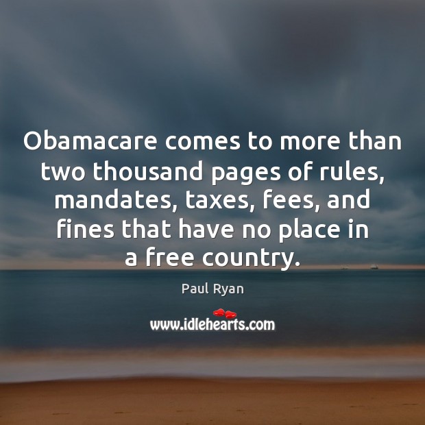 Obamacare comes to more than two thousand pages of rules, mandates, taxes, Image