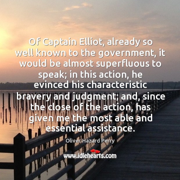 Of Captain Elliot, already so well known to the government, it would Image