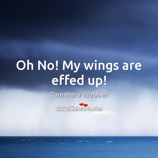 Oh No! My wings are effed up! Image