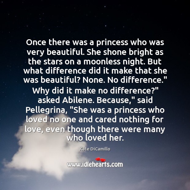 Once there was a princess who was very beautiful. She shone bright Image