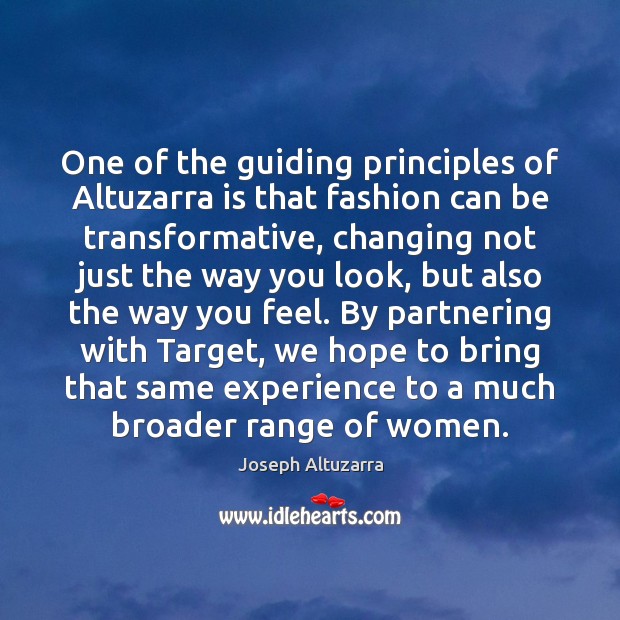 One of the guiding principles of Altuzarra is that fashion can be Image