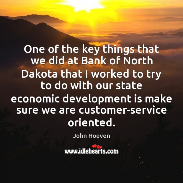 One of the key things that we did at Bank of North Image