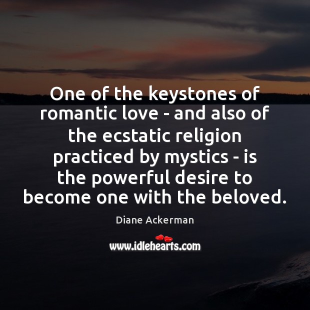 One of the keystones of romantic love – and also of the Romantic Love Quotes Image