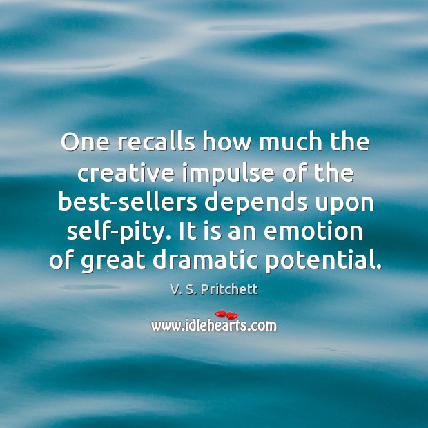 One recalls how much the creative impulse of the best-sellers depends upon Image
