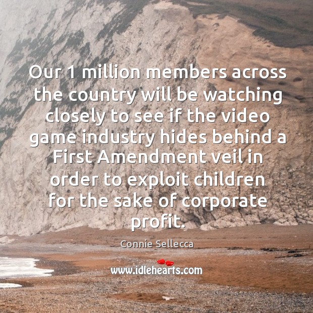 Our 1 million members across the country will be watching closely Image