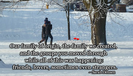 What is family? Image