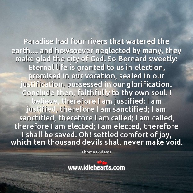 Paradise had four rivers that watered the earth…. and howsoever neglected by Image