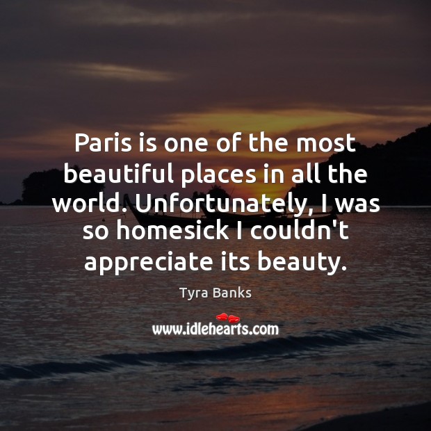 Paris is one of the most beautiful places in all the world. Image