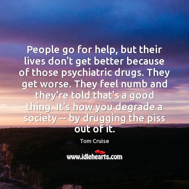 People go for help, but their lives don’t get better because of Image