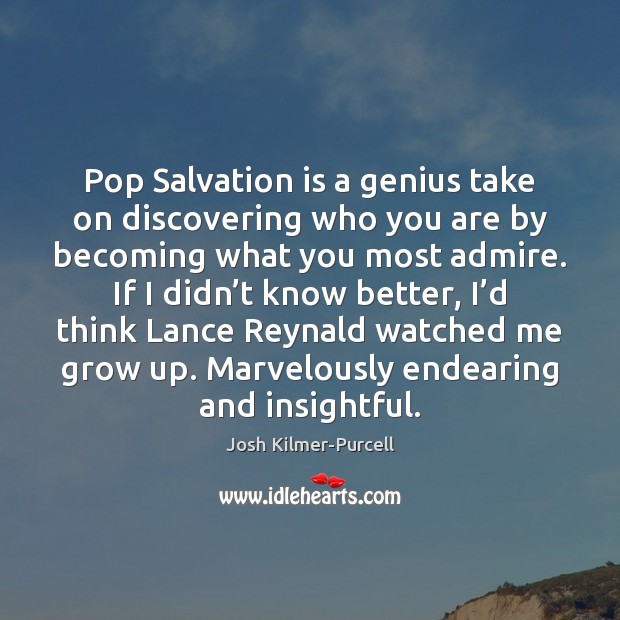 Pop Salvation is a genius take on discovering who you are by Image
