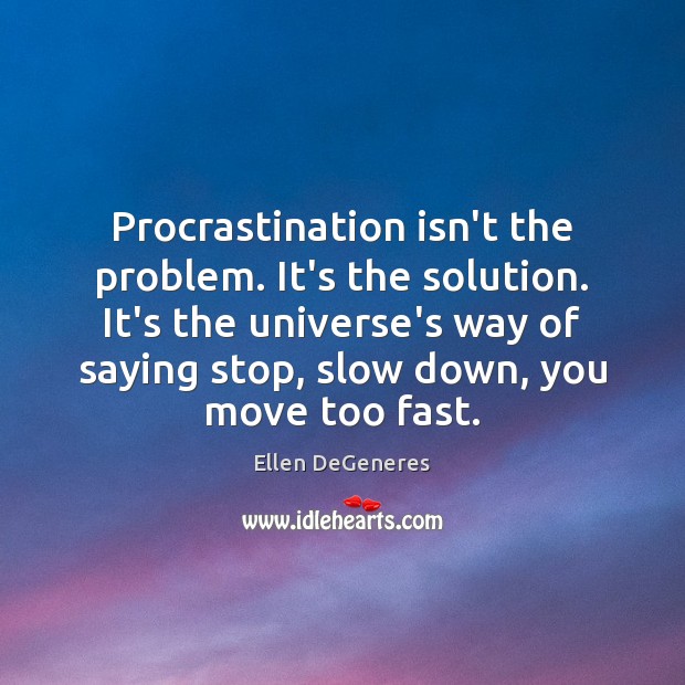 Procrastination Quotes