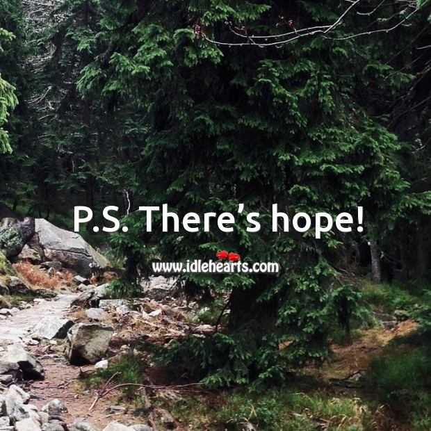 P.s. There’s hope! Image