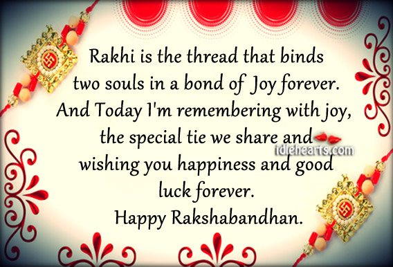 Happy raksha bandhan Raksha Bandhan Quotes Image
