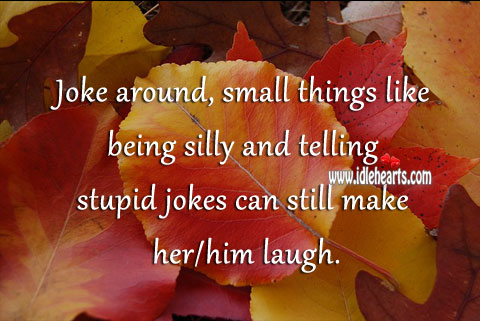 Small silly things matter in relationship. Image