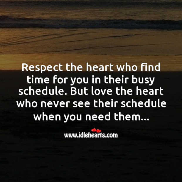 Respect the heart Love Messages Image