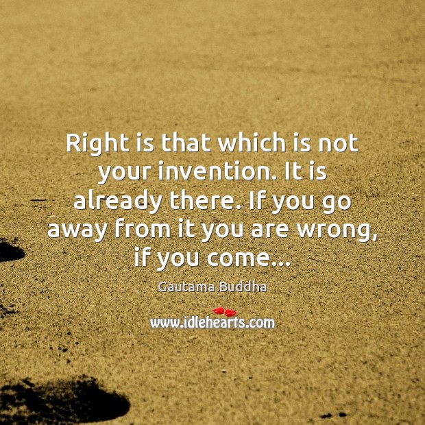 Right is that which is not your invention. It is already there. Image