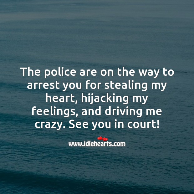 See you in court! Driving Quotes Image