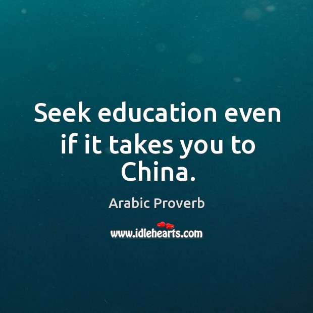 Arabic Proverbs