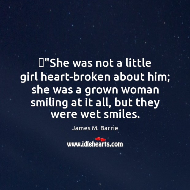 ‎”She was not a little girl heart-broken about him; she was a Image
