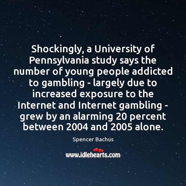 Shockingly, a University of Pennsylvania study says the number of young people Image