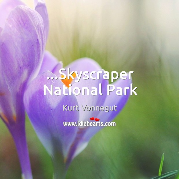 …Skyscraper National Park Image