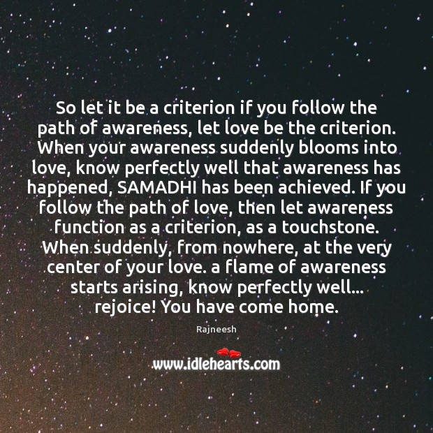 So let it be a criterion if you follow the path of Image