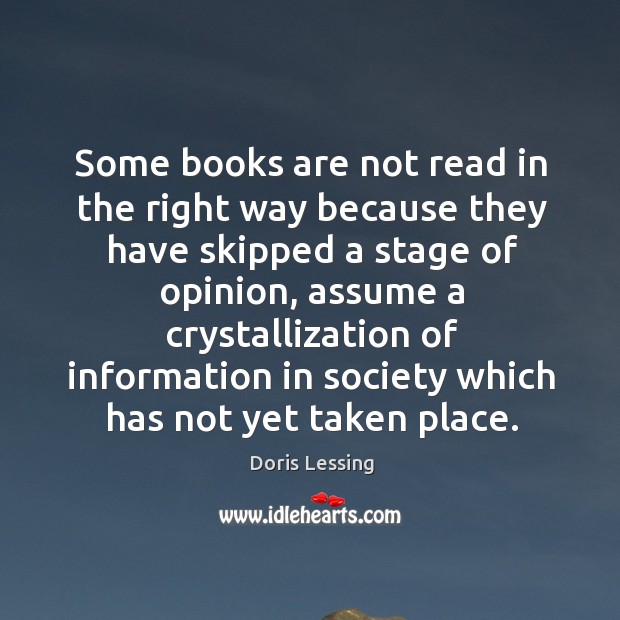 Some books are not read in the right way because they have Image