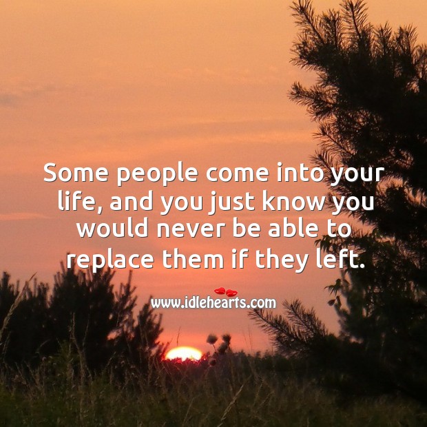Some people can never be replaced if they left. Image