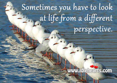 Sometimes you need to look at life.. Image