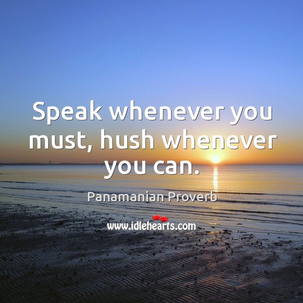 Panamanian Proverbs
