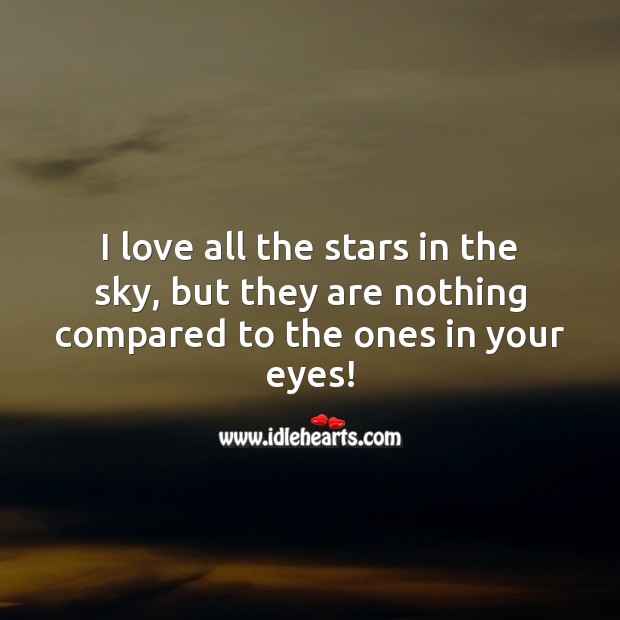 Stars in the sky Love Messages Image