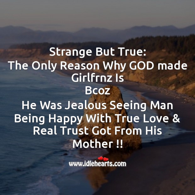 Strange but true True Love Quotes Image
