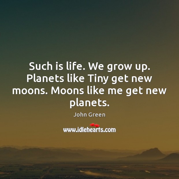 Such is life. We grow up. Planets like Tiny get new moons. Moons like me get new planets. Image