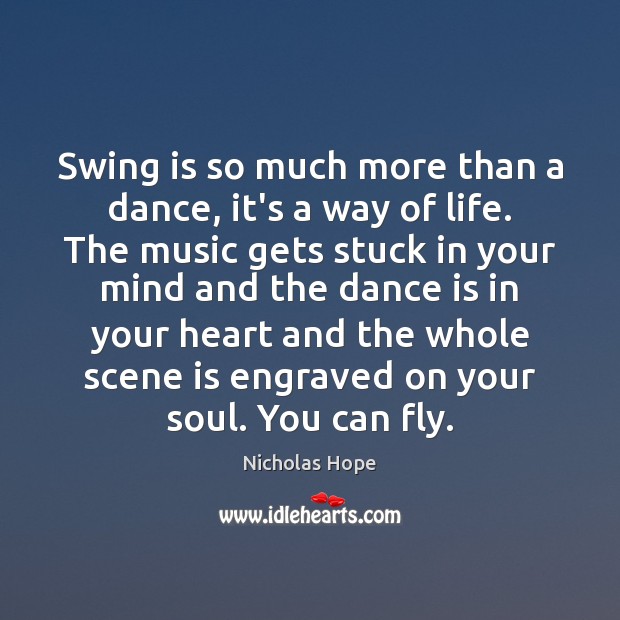 Swing is so much more than a dance, it’s a way of Image