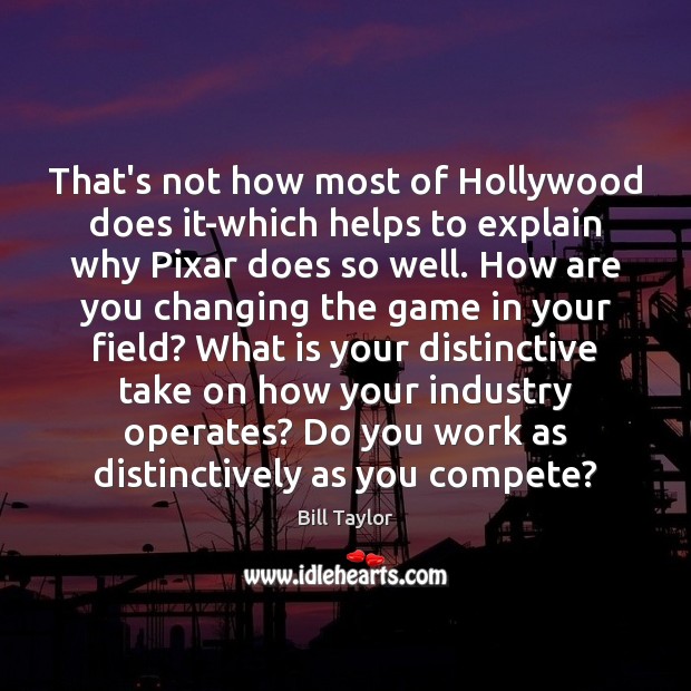 That’s not how most of Hollywood does it-which helps to explain why Image