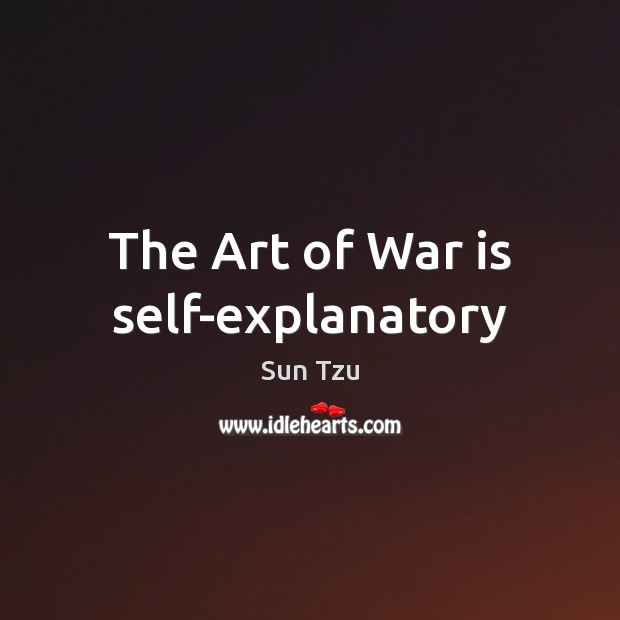 The Art of War is self-explanatory Image