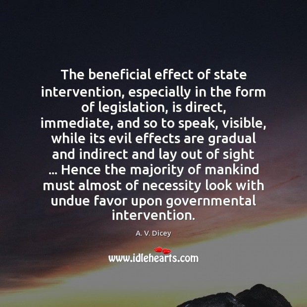 The beneficial effect of state intervention, especially in the form of legislation, Image