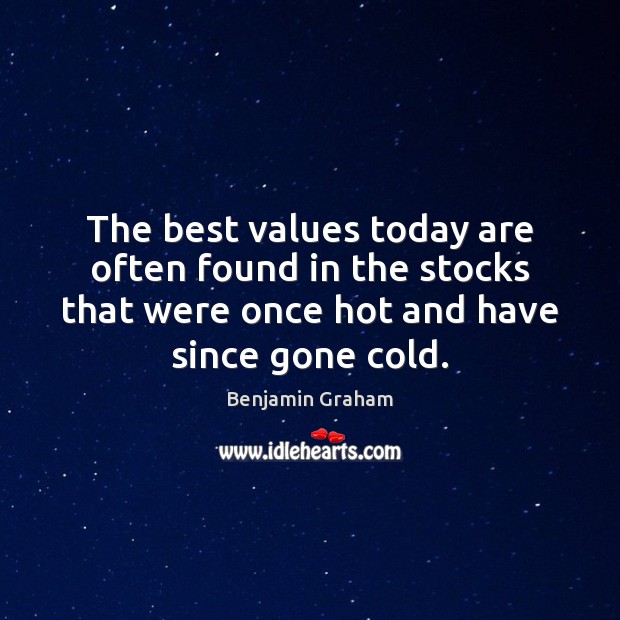 The best values today are often found in the stocks that were Image