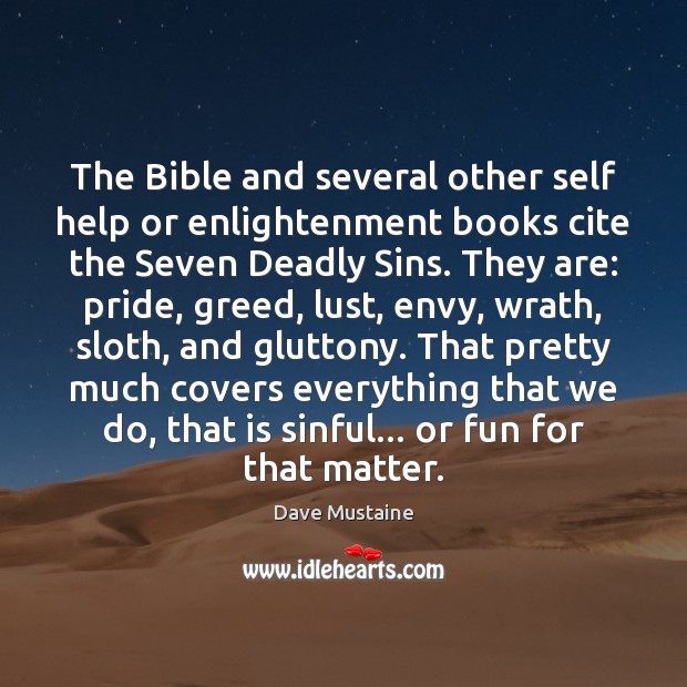 The Bible and several other self help or enlightenment books cite the Image