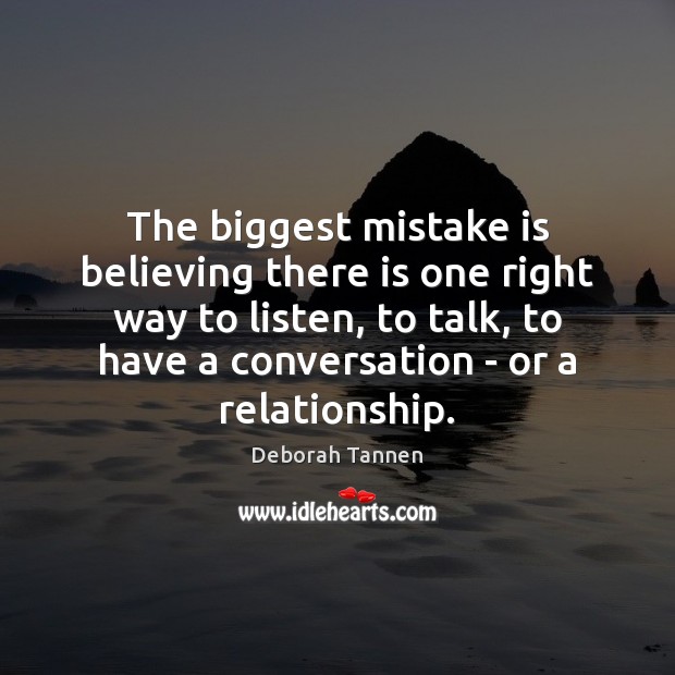 The biggest mistake is believing there is one right way to listen, Image