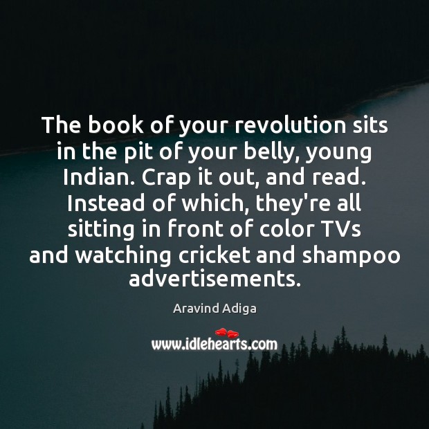 The book of your revolution sits in the pit of your belly, Image