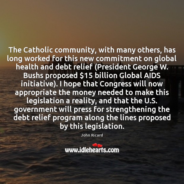 The Catholic community, with many others, has long worked for this new Image